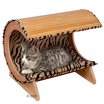 kattenbank kitty bamboo     l 52 x b 38 x h 43 cm