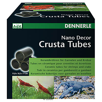 dennerle nano decor crusta tubes     3er tubes groot   xl3