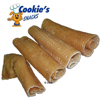 CookieŽs hondensnacks rolletjes van varkenshuid     4 per pak van kantoor artikelen tip.