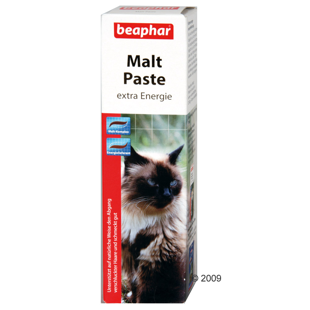 beaphar duo malt paste tegen haarballen      100 g