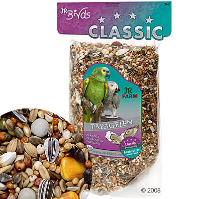jr birds classic voer voor papegaaien     4 kg