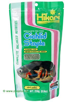 hikari cichlid staple pellets      medium pellets (250 g)