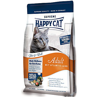 Happy cat fit & well adult atlantische zalm     10 kg van kantoor artikelen tip.
