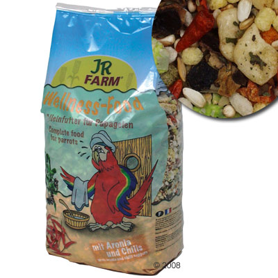jr farm wellness food papegaaien     800 g