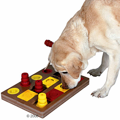 hondenspeelgoed dog activitiy chess     40 x 10 x 27 cm