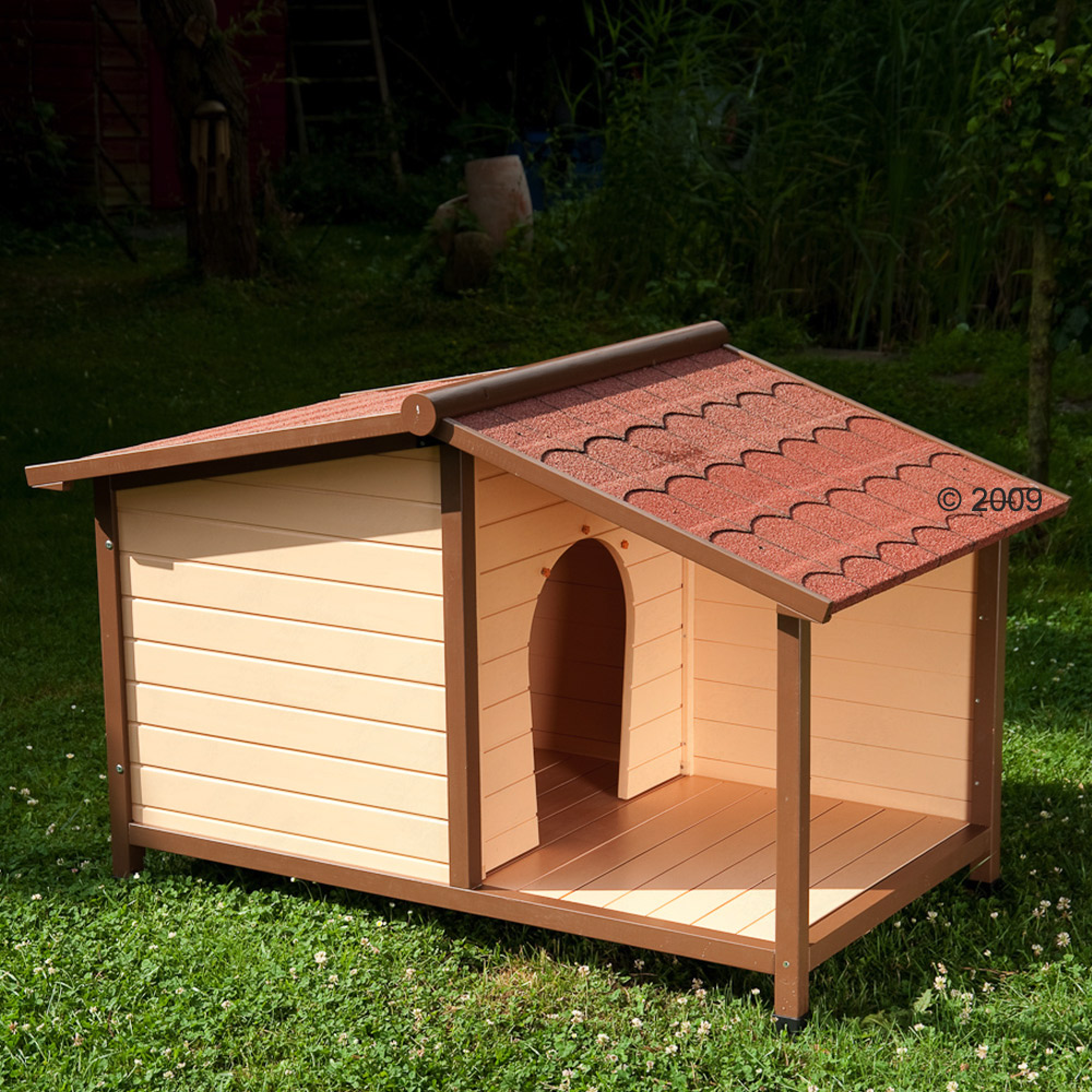 hondenhok spike bungalow     maat l: l 132 x b 85 x h 86 cm