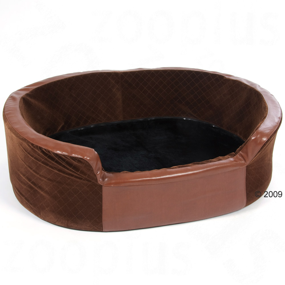hondenbed chocolade chip     l 100 x b 80 x h 28 cm