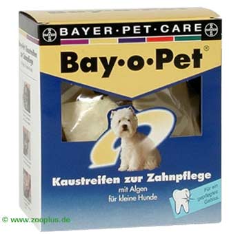 bay o pet tandverzorging kauwreepjes      voor kleine honden