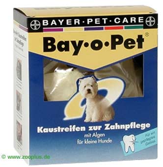 bay o pet tandverzorging kauwreepjes      voor grote honden