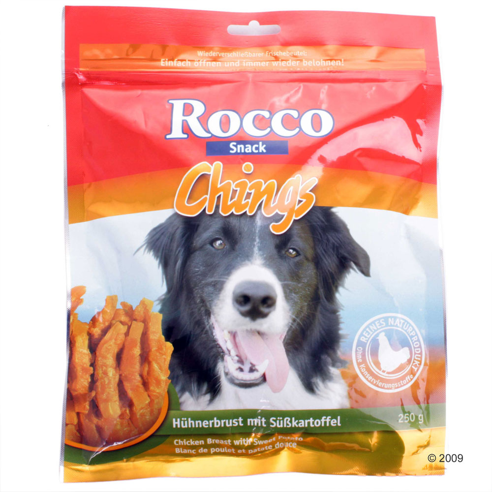 rocco chings kip met zoete aardappel     250 g kip met zoete aardappel