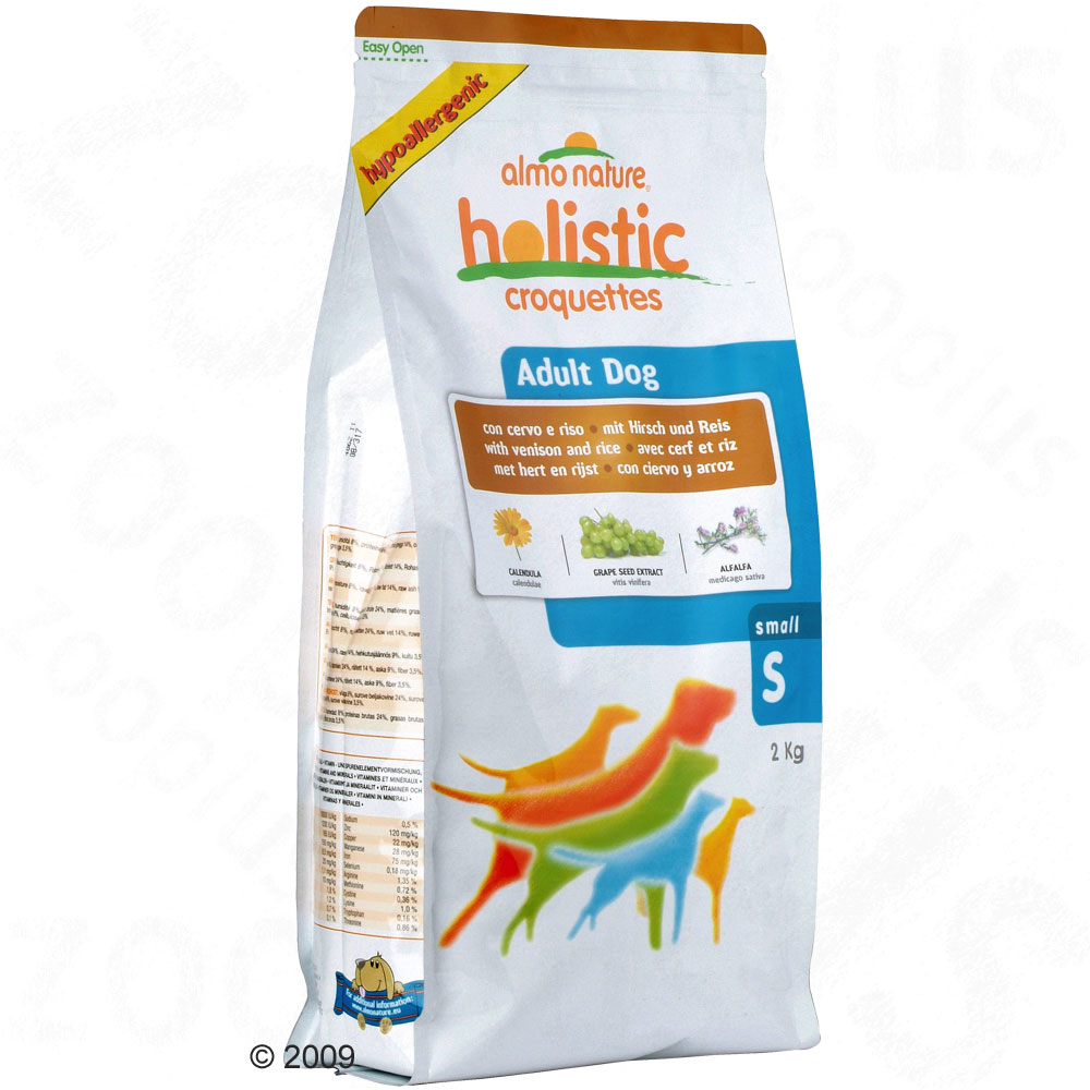 almo nature adult hert & rijst small     2 kg