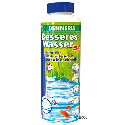 dennerle beter water 5 in 1     500 g per 5.000 l