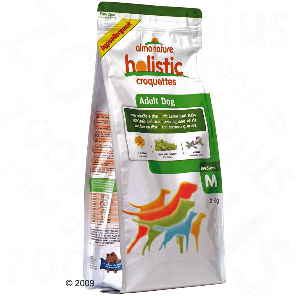 almo nature adult lam & rijst medium     12 kg