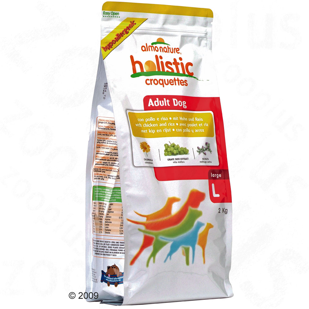 almo nature adult kip& rijst large     12 kg