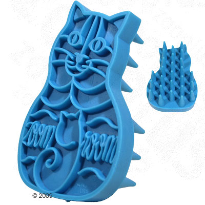 kong cat massageborstel zoom groom     ca. 11,4 x 7 x 3  cm