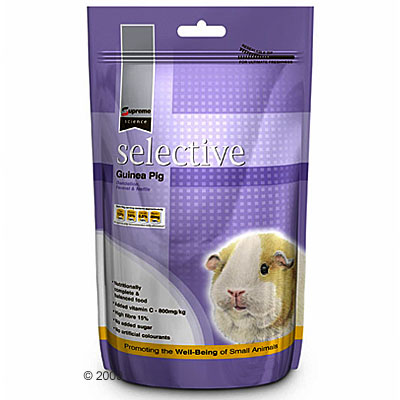 supreme science selective guinea pig     2 kg