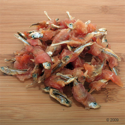dokas kauwsnack kippenborst met vis     3 x 70 g