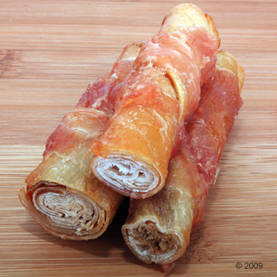 dokas kippenborst kauwrol     3 x 70 g