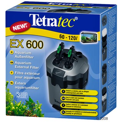 Tetratec Ex Aquaria Buitenfilter Ex 600 Voor 60 120 L Aquaria