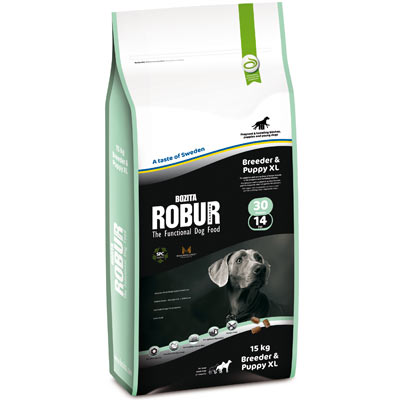 bozita robur breeder & puppy xl 30/14     15 kg