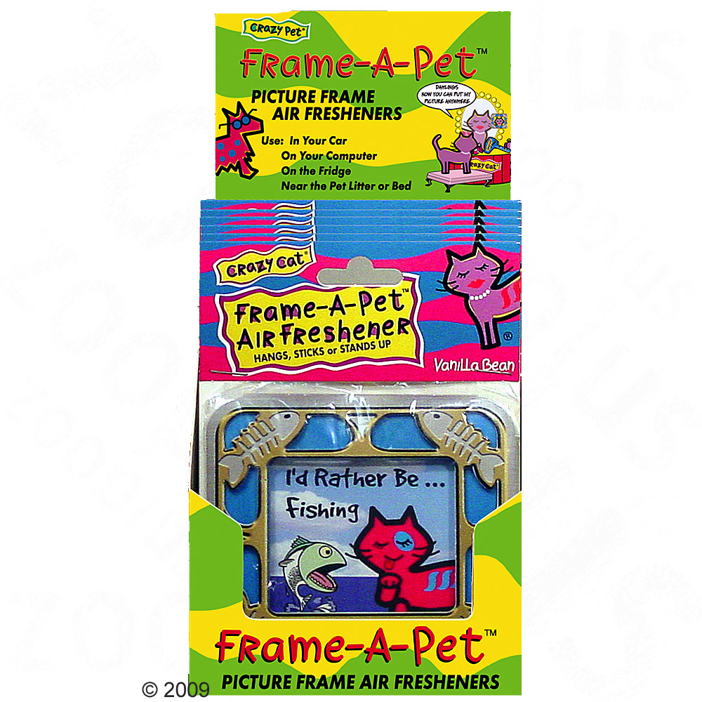 2 x frame a pet luchtverfrisser     crazy dog  cinnamon stick