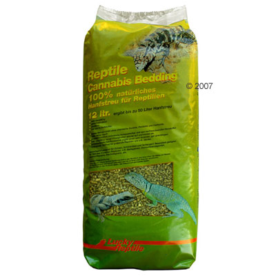 reptile cannabis bodemlaag     12 liter (geeft 50 liter hennepstrooisel)