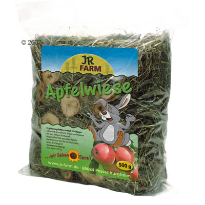 jr farm speciaal hooi 500 g     appelwei