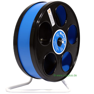 wodent wheel looprad voor hamster Ø 20 cm     wit/lichtblauw