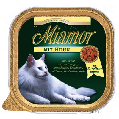 miamor vital balance 12 x 100 g     eend in kruidencrème
