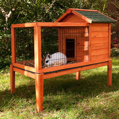 Konijnenhok Outback Mini Afmeting L 106,5 x B 57 x H 100 cm