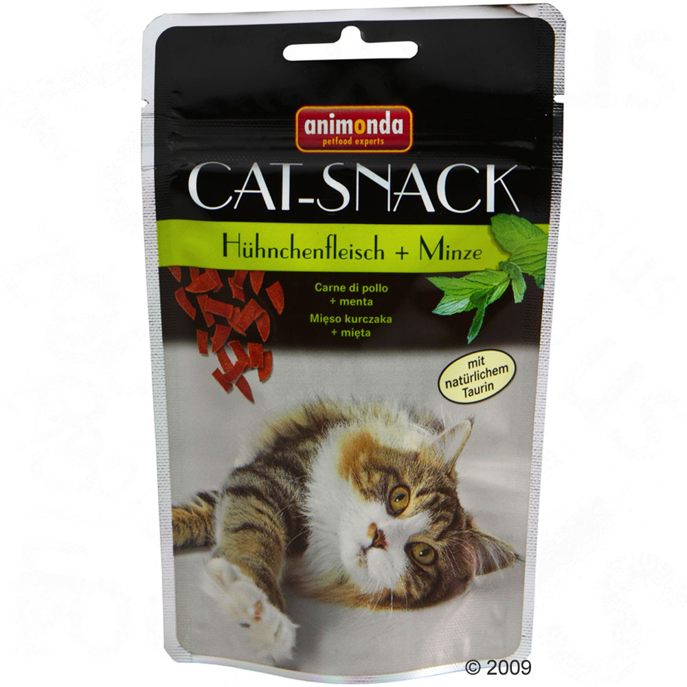 animonda kattensnack kip &munt     3 x 50 g