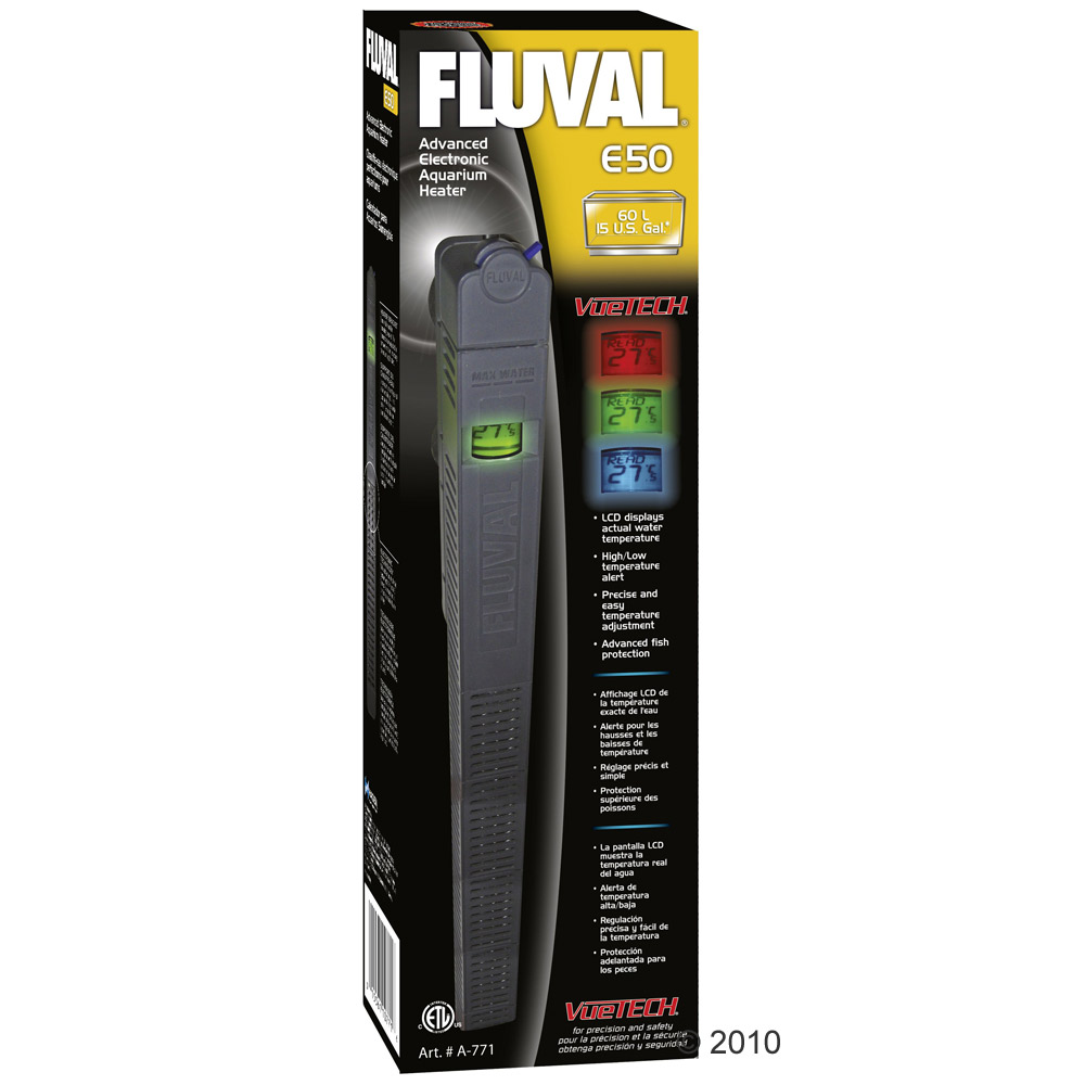 Hagen Fluval E verwarmingselement 100, 100 Watt tot ca. 120 liter