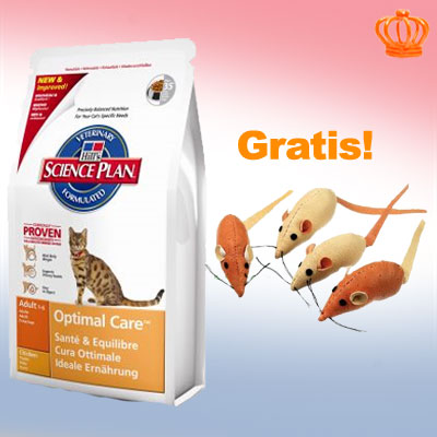 10 kg hill's feline   4 muizen met catnip gratis!     oral care adult (2 x 5 kg)   4 muizen