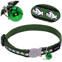  Red Dingo reflecterende kattenhalsband - - Groen 