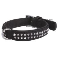  Buffelleren Hondenhalsband Buffalo Strass - - 50 cm halsomvang, 30 mm breed 