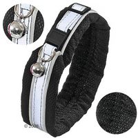  Kittidas Kattenhalsband sportief - - zwart / wit 