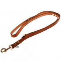  showlijn Buffalo, cognac - - 200 cm lang, 18 mm breed 