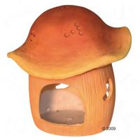  Knaagdierenhuis paddestoel - - ca. L 14 x B 14 x H 13 cm 