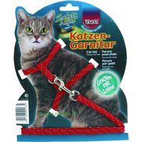  Trixie reflecterend kattentuig - - rood 