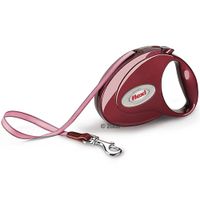  Hondenriem Flexi El�gance - - robijn-rood 