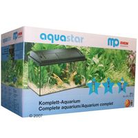  MP Aquastar 60 Aquariumset - - Stellingkast 60/50 SB, zwart, zonder aquarium 