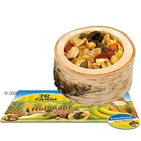  JR Farm houten bak gevuld - - ca. � 8-9 cm, Hoogte 4,5 cm 