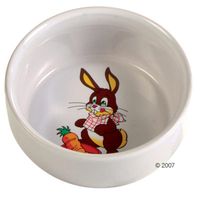  Trixie keramisch voederbakje voor konijnen - - 0,3 l , � 11 cm 