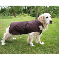  Hondenjas Authentic Brown - - 70 cm ruglengte 