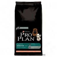 Lees meer... : Pro Plan Puppy Sensitive Zalm & Rijst - - Dubbelpak 2 X 14 Kg