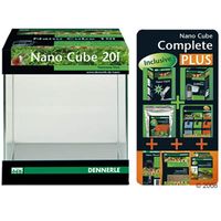  Nano Cube Complete PLUS 20 Liter - - zwarte achterwandfolie 