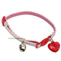  Hunter Kattenhalsband Katty van leer - - wit 