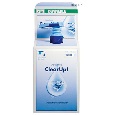 dennerle aquarico clearup!     100 ml voor 3.200 l aquariumwater