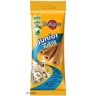 Pedigree junior tubos     3 stuk van kantoor artikelen tip.