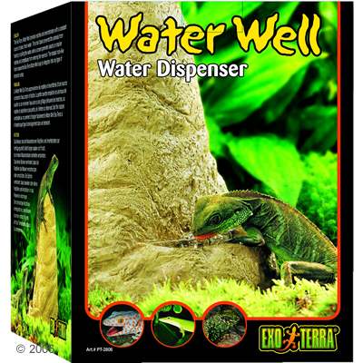 Hagen Exo Terra Water Well waterbronnen voor reptielen Afmeting L 12 x B 9,5 x H 17,5 cm